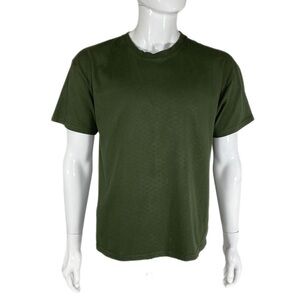 Port & Company Men’s Army Green Cotton Crew Neck Tee